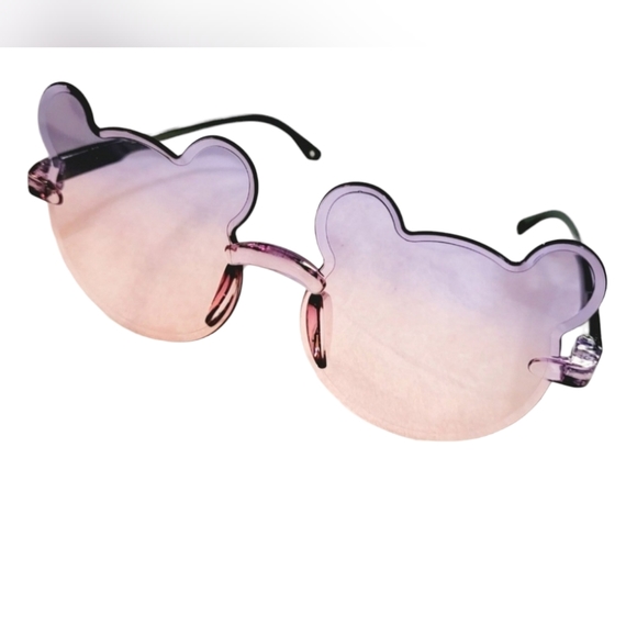 2 pair Baby or Toddler Girls Bear Sunglasses - Picture 2 of 6